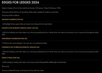 Edges for Ledges 2026