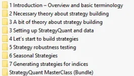 StrategyQuant MasterClass (Bundle)