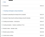 StrategyQuant - Creating strategies using templatesStrategyQuant - Creating strategies using templates