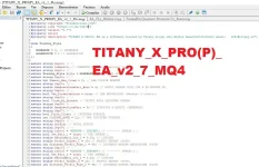 TITANY X PRO(P) EA MT4 V2.7 (Source Code MQ4)